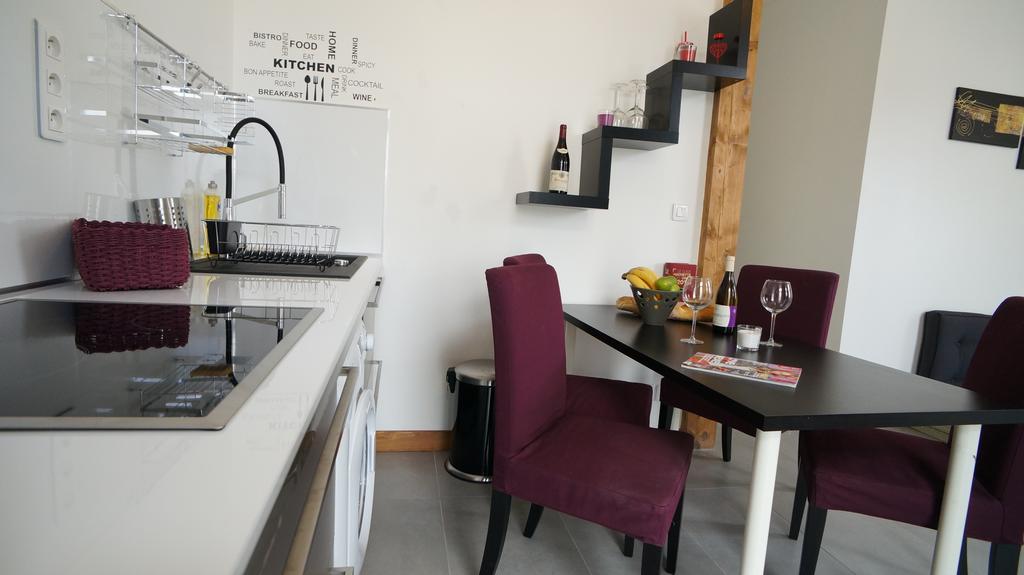 Le Puligny, Appartement Classe 3 Etoiles Beaune  Bagian luar foto